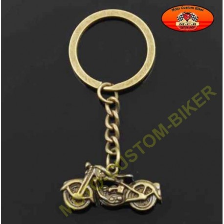 Porte clés moto HD Bronze