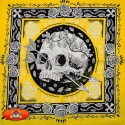 Bandana yellow skull