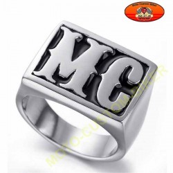 Bague biker Mc