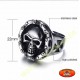 Bague biker skull