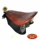 Selle custom alligator. Kit complet pour custom japonais et Harley