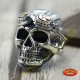 Bague biker pilote