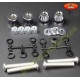 Kit de fixation pour sissy bar amovible Harley softail