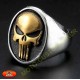 Bague biker the punisher