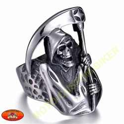 Bague biker spectre