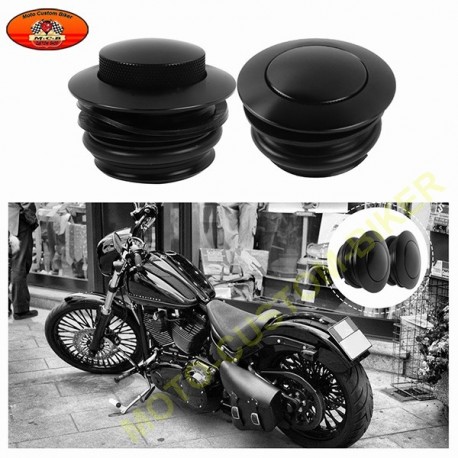 Bouchon de reservoir pop up noir pour Harley