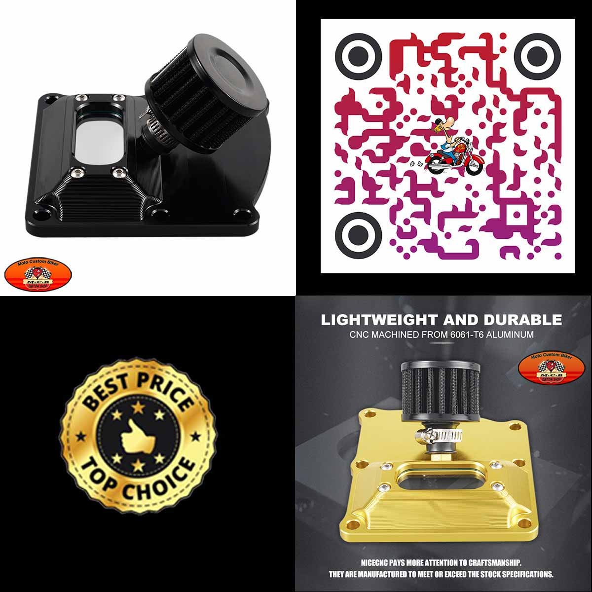 FINMOKAL Bouchon De Remplissage D'huile De Transmission Pour Harley