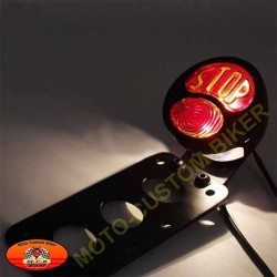 Support Plaque latéral moto Craftride noir DP1619 ✓ Achetez