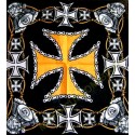 Bandana croix de malte