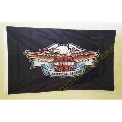 Drapeaux biker eagle HD