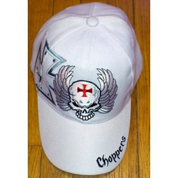 Casquette skull flaming