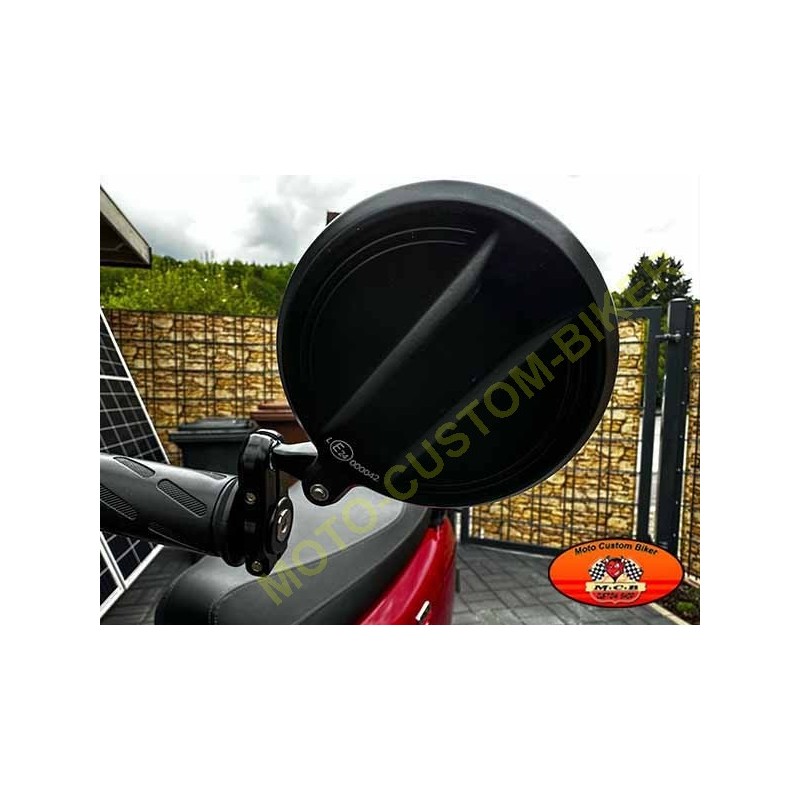 Rétroviseurs embout guidon moto SMB MOTO PARTS CLASSIC