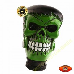 Pommeau de levier de vitesses tête de mort - Accessoires custom, pieces  pour harley, articles biker