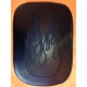 Selle à ventouses motif flamme pour harley, pouf custom