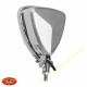 Phare rétro triangle, noir ou chrome à leds