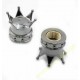Bouchons de valves moto couronne