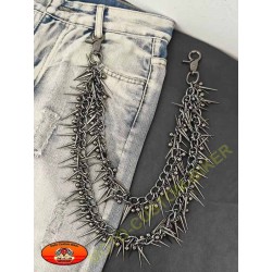 Chaîne portefeuille fixed gothic pin