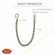 Chaine portefeuille ecrous