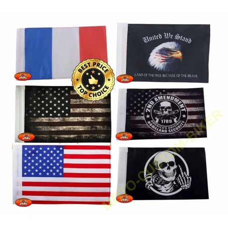 Drapeaux pour mat