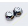 Bouchons de valves moto boule 8 titane