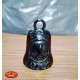 Clochette moto noir skull harley