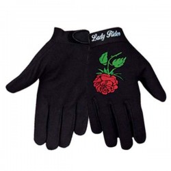 Gants moto mi saison roses taille XL