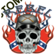 T shirt rebel confédéré