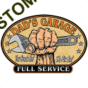 T shirt dad garage