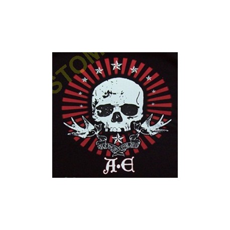 T shirt biker A.E skull