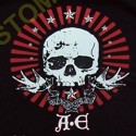 T shirt biker A.E skull