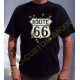 T shirt biker old road 66