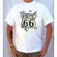 T shirt biker old road 66