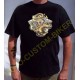 T shirt biker motor snake