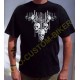 T shirt biker skull chain