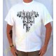 T shirt biker skull chain