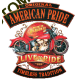 T shirt biker american pride