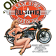 T shirt biker full service