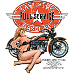 T shirt biker full service