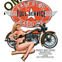 T shirt biker full service