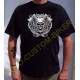 T shirt biker motor skull