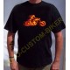 T shirt biker ghost rider