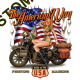 T shirt biker american way babe