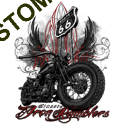 T shirt biker iron rumbler's