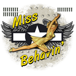 T shirt biker miss behavin