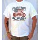 T shirt biker american pride bike