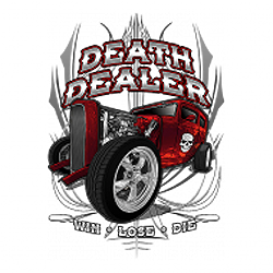 T shirt biker death dealer