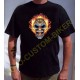 T shirt biker clown flaming