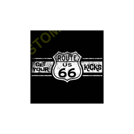 T shirt biker route 66