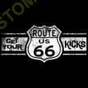 T shirt biker route 66