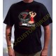 T shirt biker lucky seven